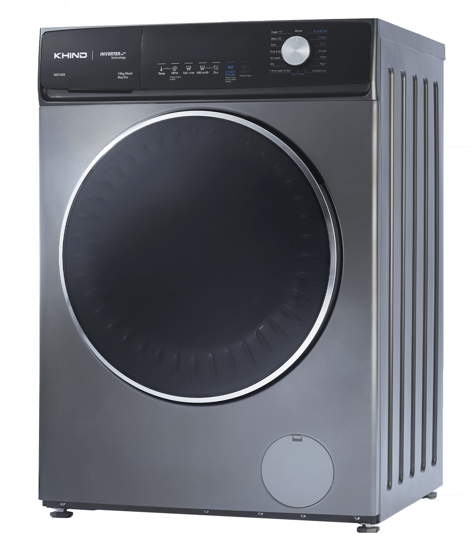 2-IN-1 Washer Dryer 10KG/6KG