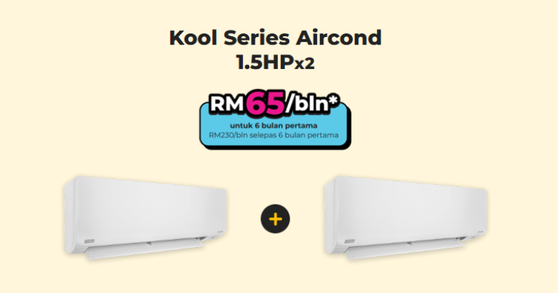 Kool Series 1.5HP x 2