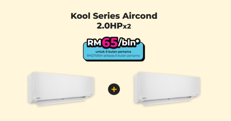 Kool Series 2.0HP x 2