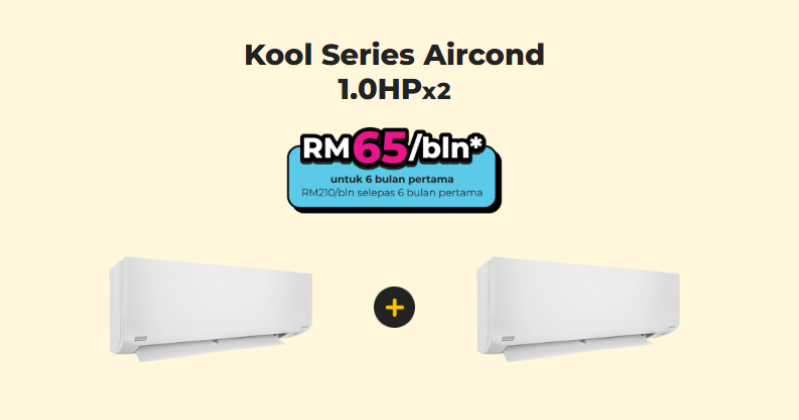 Kool Series 1.0HP x 2