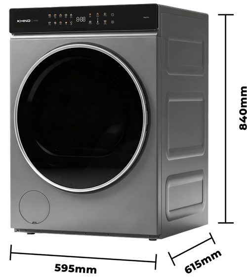 KHIND DRYMASTER+ 12KG VENTED CLOTHES DRYER CD12D — Product Dimensions