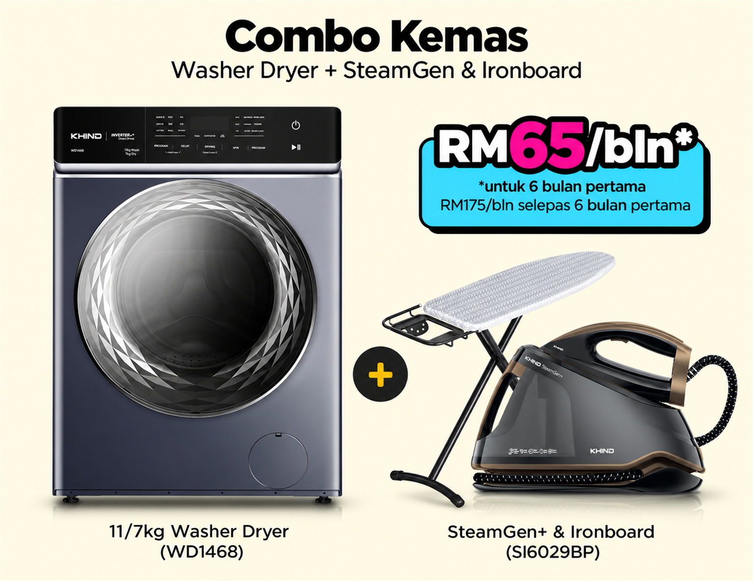 Combo Kemas - WD1468 + SI6029BP