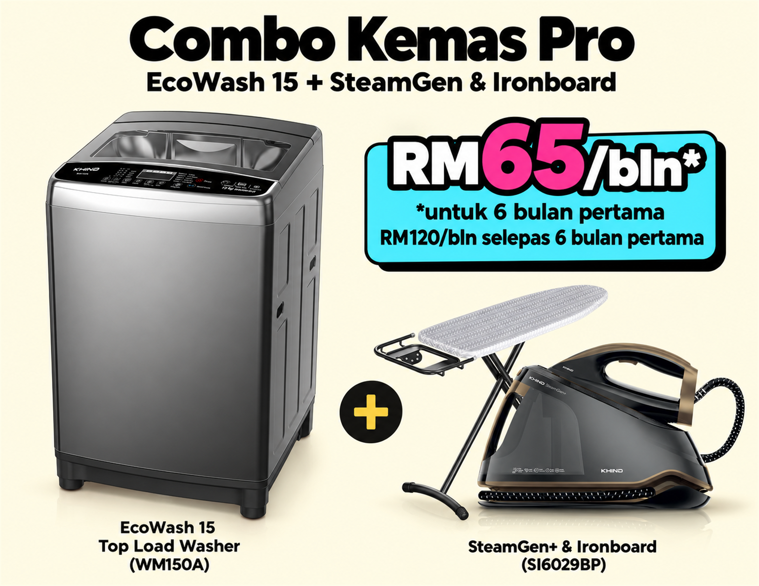 Combo Kemas Pro - WM150A + SI6029BP